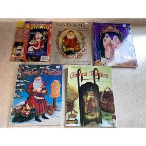Christmas Related Craft Magazines Five Different Issues